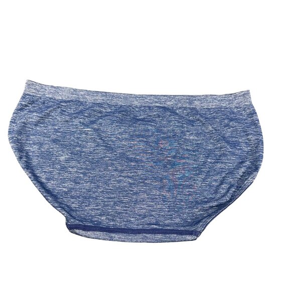 Jockey Women's Size Large 7 Panty Bikini Smooth And Shine Blue New With Tags - Picture 2 of 8